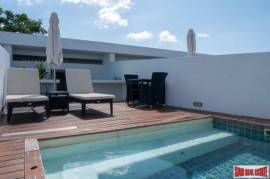 Fully Furnished, Modern Studio Condo with Rooftop Terrace with Jacuzzi for Sale in Patong, Phuket