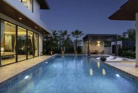 New Modern 4-Bedoom Pool Villa for sale in Black mountain golf club hua hin
