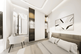Modern 4-bedroom pool villa for sale 2 minutes from Nai Harn Beach