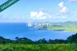 Terrain à bâtir avec magnifique vue sur l océan