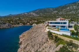 KARLOBAG, FIRST ROW TO THE SEA - Modern house with outdoor and indoor pool
