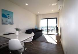 New 0+1 bedroom apartment with swimming pool, sea view and view of Albufeira Marina