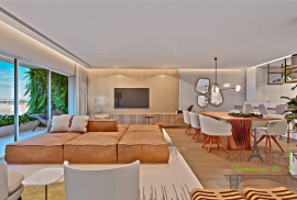 New construction, T3 apartment of 152 m2 + terrace 20 to 210 m2, parking, view of the Tagus River, Barreiro