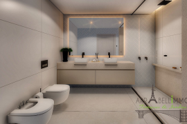 New construction, T3 apartment of 152 m2 + terrace 20 to 210 m2, parking, view of the Tagus River, Barreiro