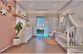 New construction, T3 apartment of 152 m2 + terrace 20 to 210 m2, parking, view of the Tagus River, Barreiro