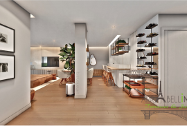 New construction, T3 apartment of 152 m2 + terrace 20 to 210 m2, parking, view of the Tagus River, Barreiro