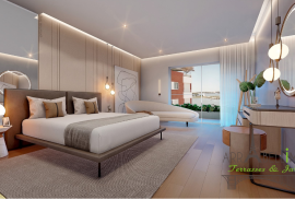 New construction, T3 apartment of 152 m2 + terrace 20 to 210 m2, parking, view of the Tagus River, Barreiro