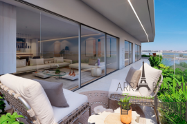 Barreiro - T4 apartments with Tagus views, terrace and parking