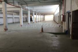 Industrial building is rented or sold.
