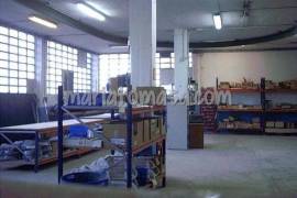 Pavilion for sale in Basauri with loading dock and crane.