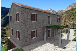 Excellent Plot of land with planning for sale in Risan Kotor