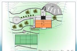 Excellent Plot of land with planning for sale in Risan Kotor