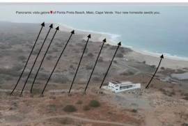 Excellent 18 Plots of Land For Development For Sale on Ponta Preta Beach Maio Cape Verde