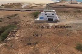 Excellent 18 Plots of Land For Development For Sale on Ponta Preta Beach Maio Cape Verde