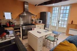 Super Cute Village House With 60 M2 Of Living Space In A Lively Village By The River.