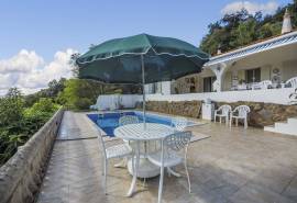 Monchique – 2 +1-bed single storey traditional cottage with pool garden and distant sea views