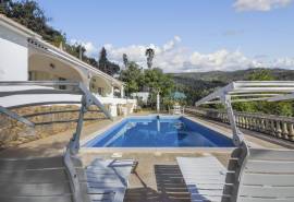 Monchique – 2 +1-bed single storey traditional cottage with pool garden and distant sea views