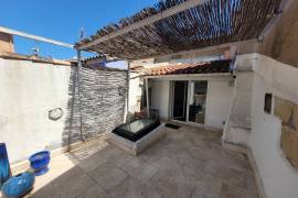 Attractive Village House With 87 M2 Living Space And Roof Terrace In A Lively Seaside Town.