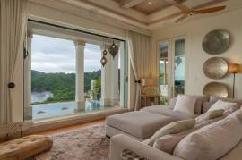 Villa Santorini: Four-level Oceanview Estate Nestled in the Hillside of Las Catalinas—Costa Rica's Premier Car-free Beach Town.