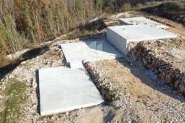 Poreč, surroundings, building plot with a project