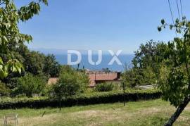 OPATIJA, LOVRAN - new - beautiful building land for a family house or villa with a swimming pool overlooking the sea
