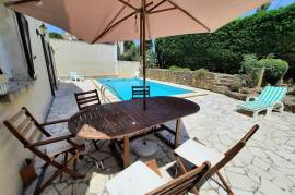 Pretty Villa Divided Into 2 Apartments With Terrace, Garage and Pool