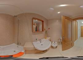 1 bedroom apartment (T0+1) with SEA VIEW on the first line of the beach in Armação de Pêra