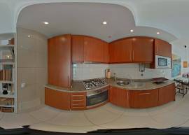 1 bedroom apartment (T0+1) with SEA VIEW on the first line of the beach in Armação de Pêra