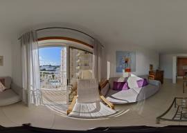 1 bedroom apartment (T0+1) with SEA VIEW on the first line of the beach in Armação de Pêra