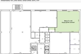 Commercial property in Riga city for rent 1.466€