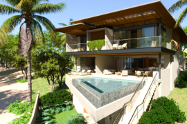 Ocean View Residence #2 at Cantomar Ocean Club: Near the Coast Home Construction Site For Sale in Playa Flamingo