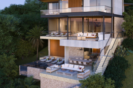 Ocean View Residence #7 at Cantomar Ocean Club: Near the Coast Home Construction Site For Sale in Playa Flamingo