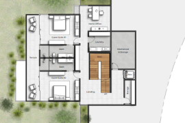 Ocean View Residence #21 at Cantomar Ocean Club: Near the Coast Home Construction Site For Sale in Playa Flamingo