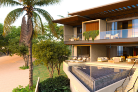 Ocean View Residence #21 at Cantomar Ocean Club: Near the Coast Home Construction Site For Sale in Playa Flamingo