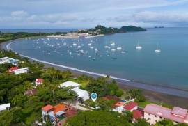 Surfside Lot Y22: One of the Only Remaining BEACHFRONT Lots in Playa Potrero with Water!!