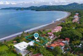 Surfside Lot Y22: One of the Only Remaining BEACHFRONT Lots in Playa Potrero with Water!!